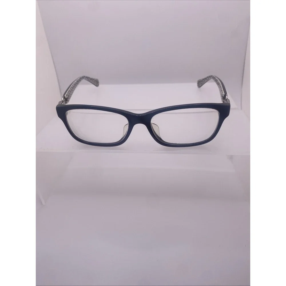 Coach Eyeglasses FRAMES ONLY HC 6052F Fannie 54-16-140 Black White 408